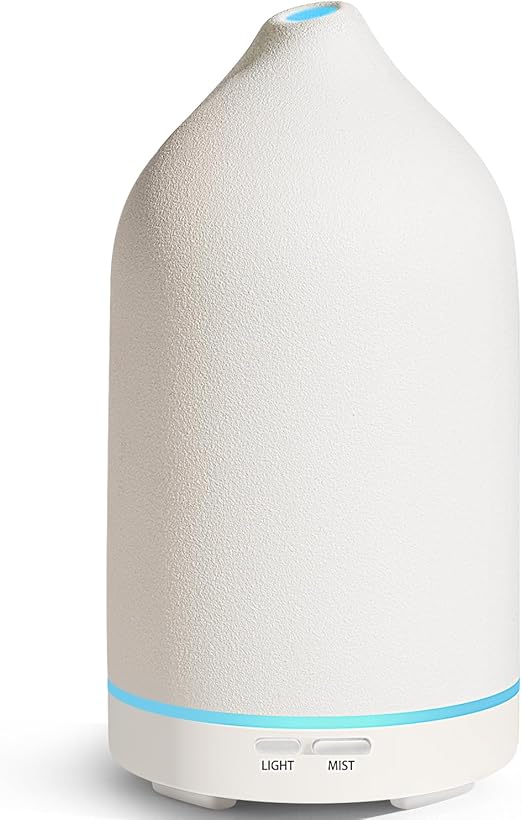 URPOWER Essential Diffuser Aromatherapy Humidifier with 7-Color LED Lights